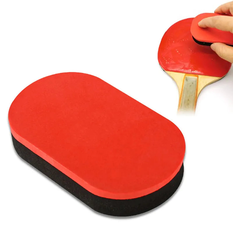 1pc Portable Table Tennis Cleaning Sponge Easy To Use ping pong Racket Rubber Cleaner Tennis Racket Care Accessories