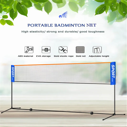Portable Badminton-Vollebal-Tennisl Net
