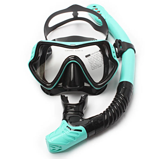 Professional Snorkel Diving Mask  And Swimming Tube Set